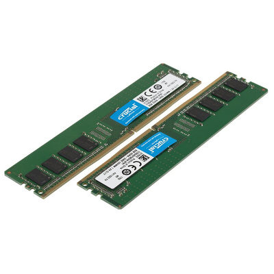 Crucial 8 GB DDR4 Desktop RAM, 2400MHz, UDIMM, 1.2V