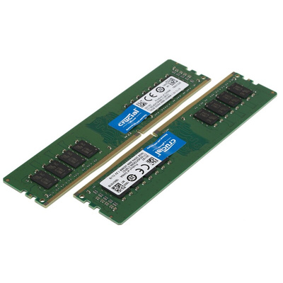Crucial 16 GB DDR4 Desktop RAM, 2666MHz, UDIMM, 1.2V