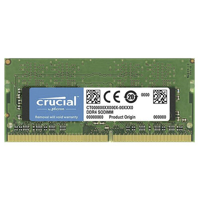Crucial 16 GB DDR4 Laptop RAM, 2400MHz, SODIMM, 1.2V