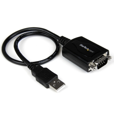 StarTech.com RS232 USB A Female to DB-9 Male Interface Converter