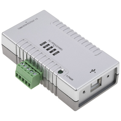 StarTech.com RS232, RS422, RS485 USB A Male to DB-9 Male Interface Converter