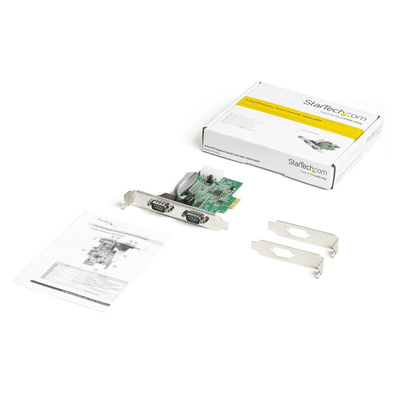 StarTech.com 2 Port PCIe RS232 Serial Card