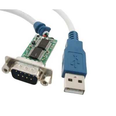 FTDI Chip RS232 USB A DB-9 Male Converter Cable