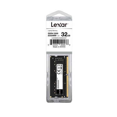 Lexar 32 GB DDR4 Laptop RAM, 3200MHz, DIMM, 1.2V