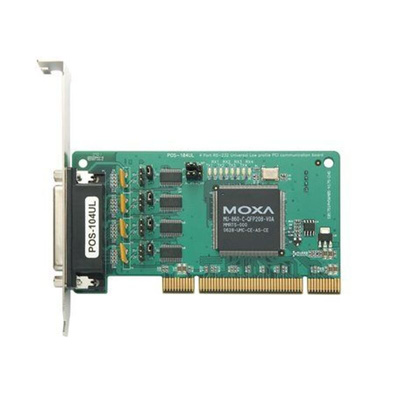 MOXA 4 Port PCI RS232 Serial Board