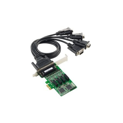 MOXA RS422, RS-485 Port PCIe RS422, RS485 Serial Card