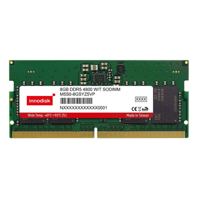 InnoDisk 8 GB DDR5 Laptop RAM, SODIMM, 1.1V