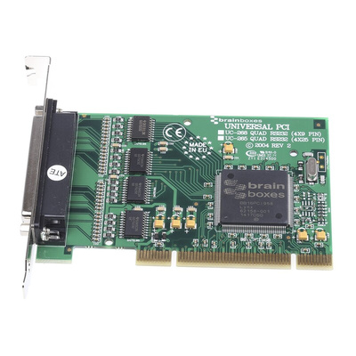 Brainboxes 4 Port PCI RS232 Serial Card
