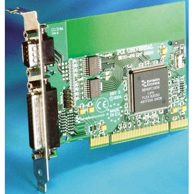 Brainboxes 3 Port PCI LPT, RS232 Serial Card
