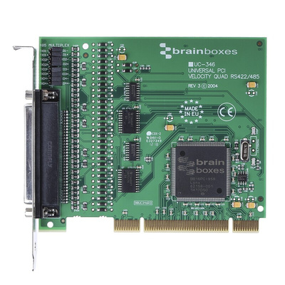 Brainboxes 4 Port PCI RS422, RS485 Serial Card