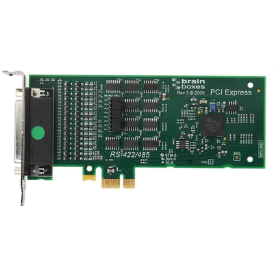 Brainboxes 4 Port PCIe RS422, RS485 Serial Card