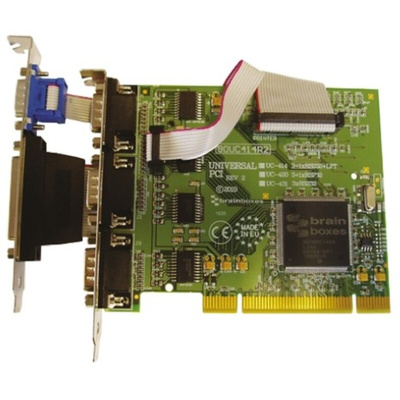 Brainboxes 4 Port PCI RS232 Serial Card