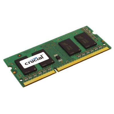Crucial 8 GB DDR3 Laptop RAM, 1600MHz, SODIMM, 1.35V