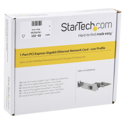 StarTech.com 1 Port PCIe RJ45 Network Card, 10/100/1000Mbit/s