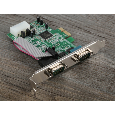 StarTech.com 2 Port PCIe RS232 Serial Card