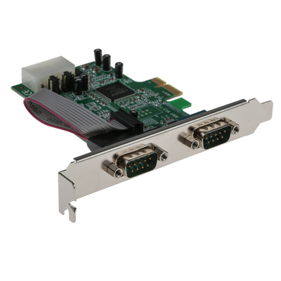StarTech.com 2 Port PCIe RS232 Serial Card