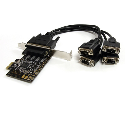StarTech.com 4 Port PCIe RS232 Serial Card