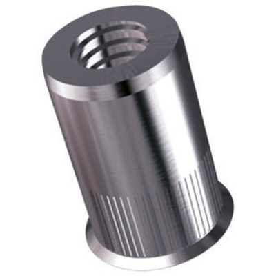8.7mm Plain Stainless Steel Blind Rivet, 6mm Diameter, 0.7 → 1.5 mm Thickness