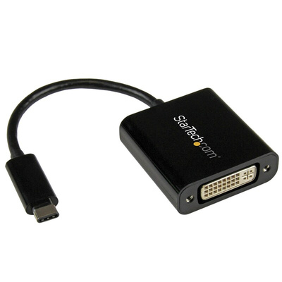 StarTech.com USB C to DVI Adapter, USB 3.1, 1 Supported Display(s) - 1920 x 1200
