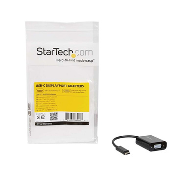 StarTech.com USB C to VGA Adapter, USB 3.1, 1 Supported Display(s) - 1920 x 1200