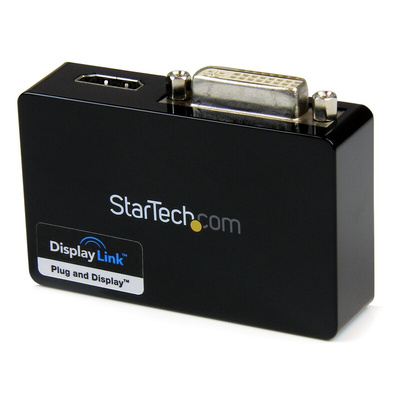 StarTech.com USB B to DVI, HDMI Adapter, USB 3.0, 2 Supported Display(s) - 2048 x 1152