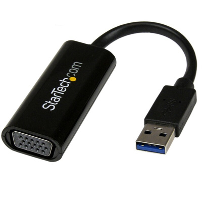 StarTech.com USB A to VGA Adapter, USB 3.0, 1 Supported Display(s) - 1920 x 1200