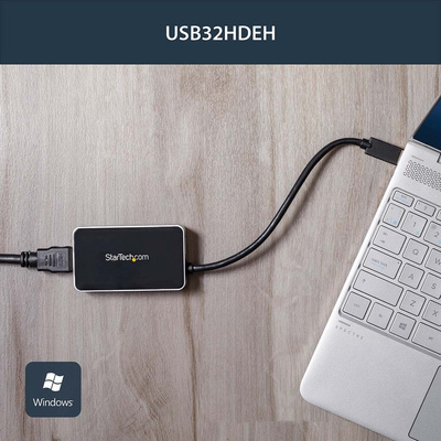 StarTech.com USB A to HDMI Adapter, USB 3.0, 1 Supported Display(s) - 1920 x 1200