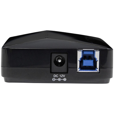 StarTech.com 4 Port USB 3.0 USB A  Hub, AC Adapter Powered, 103 x 60 x 22mm