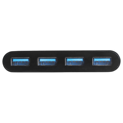 StarTech.com 4 Port USB 3.1 USB A, USB C  Hub, USB Bus Powered, 80 x 41 x 15mm