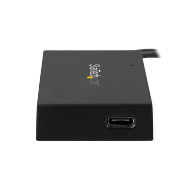 StarTech.com 4 Port USB 3.1 USB A, USB C  Hub, USB Bus Powered, 75 x 40 x 13mm