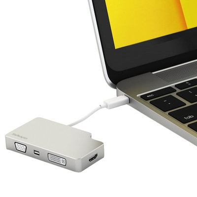 StarTech.com USB C to DVI, HDMI, Mini DisplayPort, VGA Adapter, USB 3.1, 1 Supported Display(s) - 4K @ 30Hz