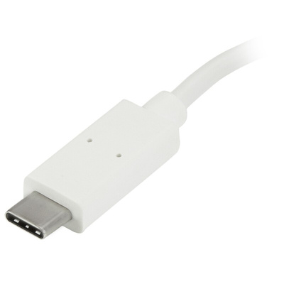StarTech.com 4 Port USB 3.0 USB A, USB C  Hub, USB Powered, 75 x 40 x 13mm