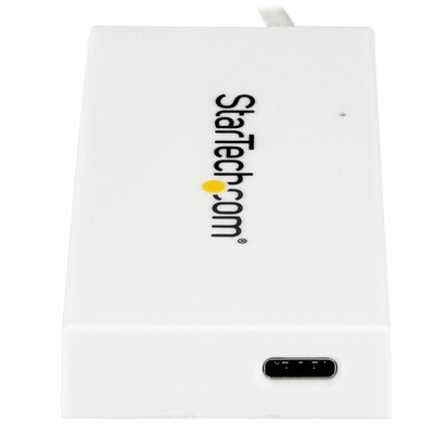 StarTech.com 4 Port USB 3.0 USB A, USB C  Hub, USB Powered, 75 x 40 x 13mm