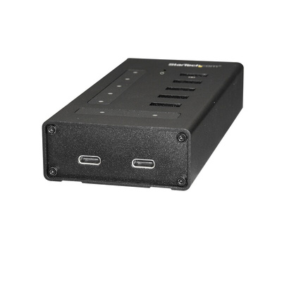 StarTech.com 7 Port USB 3.0 USB A, USB C  Hub, AC Adapter Powered, 130 x 60 x 26mm