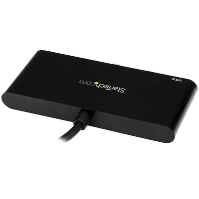 StarTech.com 4 Port USB 3.0 USB A, USB C  Hub, USB Powered, 93 x 40 x 11mm