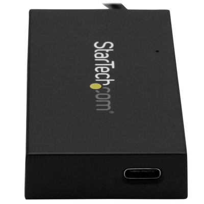 StarTech.com 4 Port USB 3.0 USB A, USB C  Hub, AC Adapter Powered, 38 x 74 x 13mm
