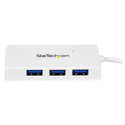 StarTech.com 4 Port USB 3.0 USB A  Hub, USB Powered, 80 x 36 x 14mm