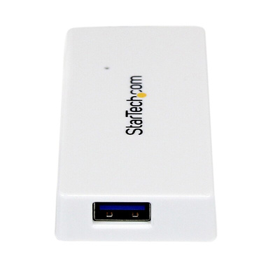 StarTech.com 4 Port USB 3.0 USB A  Hub, USB Powered, 80 x 36 x 14mm