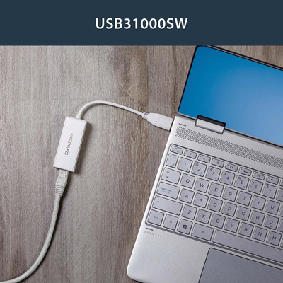 Startech USB Ethernet Adapter USB 3.0 USB A to RJ45 10/100/1000Mbit/s Network Speed