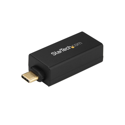 StarTech.com USB Ethernet Adapter USB 3.0 USB C to RJ45 10/100/100Mbit/s Network Speed