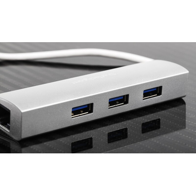 StarTech.com 3 Port USB 3.1 USB A  Hub, USB Bus Powered, 110 x 34 x 18mm