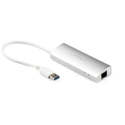 StarTech.com 3 Port USB 3.1 USB A  Hub, USB Bus Powered, 110 x 34 x 18mm