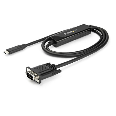 StarTech.com USB C to VGA Adapter, USB 3.1, 1 Supported Display(s) - 1920 x 1200 @ 60Hz