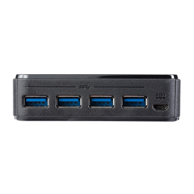 StarTech.com 4 Port USB 3.1 USB A  Hub, USB Powered, 94 mm x 94 mm x 2.6cm