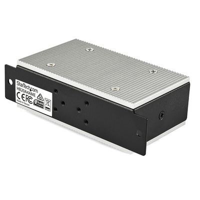StarTech.com 4 Port USB 2.0 USB A  Hub, Terminal Connector Powered, 95 mm x 55 mm x 3.2cm