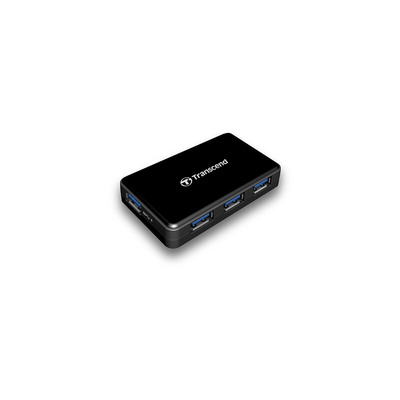 Transcend 4 Port USB 3.1 USB A  Hub, 78.6 x 49.5 x 15mm