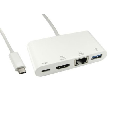 RS PRO USB C to HDMI Adapter, USB 3.1, 1 Supported Display(s)