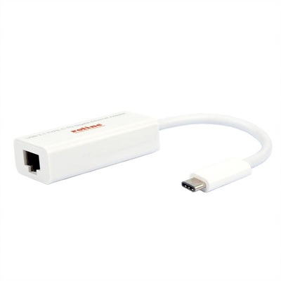 Roline USB Network Adapter USB 3.1, USB 3.2 USB C to RJ45