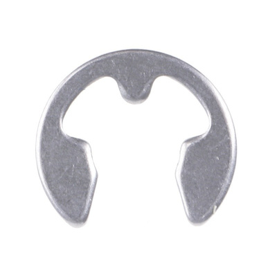 Stainless Steel E Type Circlip, 7mm Shaft Diameter, 5mm Groove Diameter