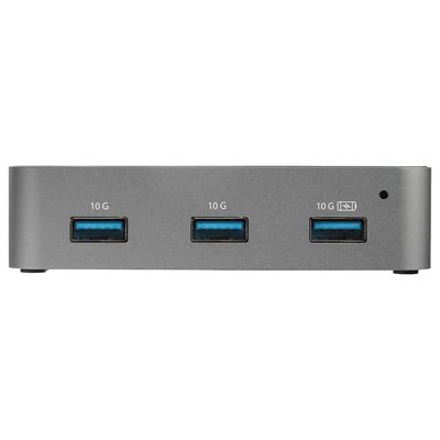 StarTech.com 4 Port USB 3.1 USB A, USB C  Hub, AC Adapter Powered, 60 x 100 x 25mm